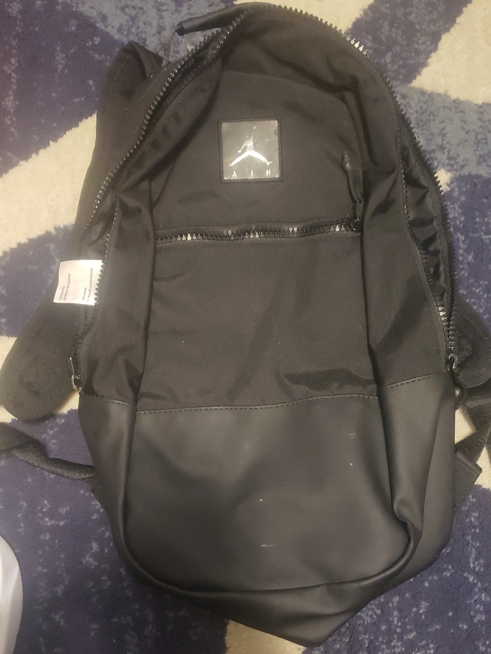 Jordan Black Everyday Backpack with Air Logo